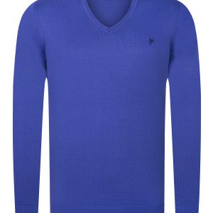 V-Ausschnitt-Pullover